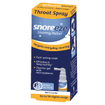 Anti snore throat spray targets the main cause of snoring